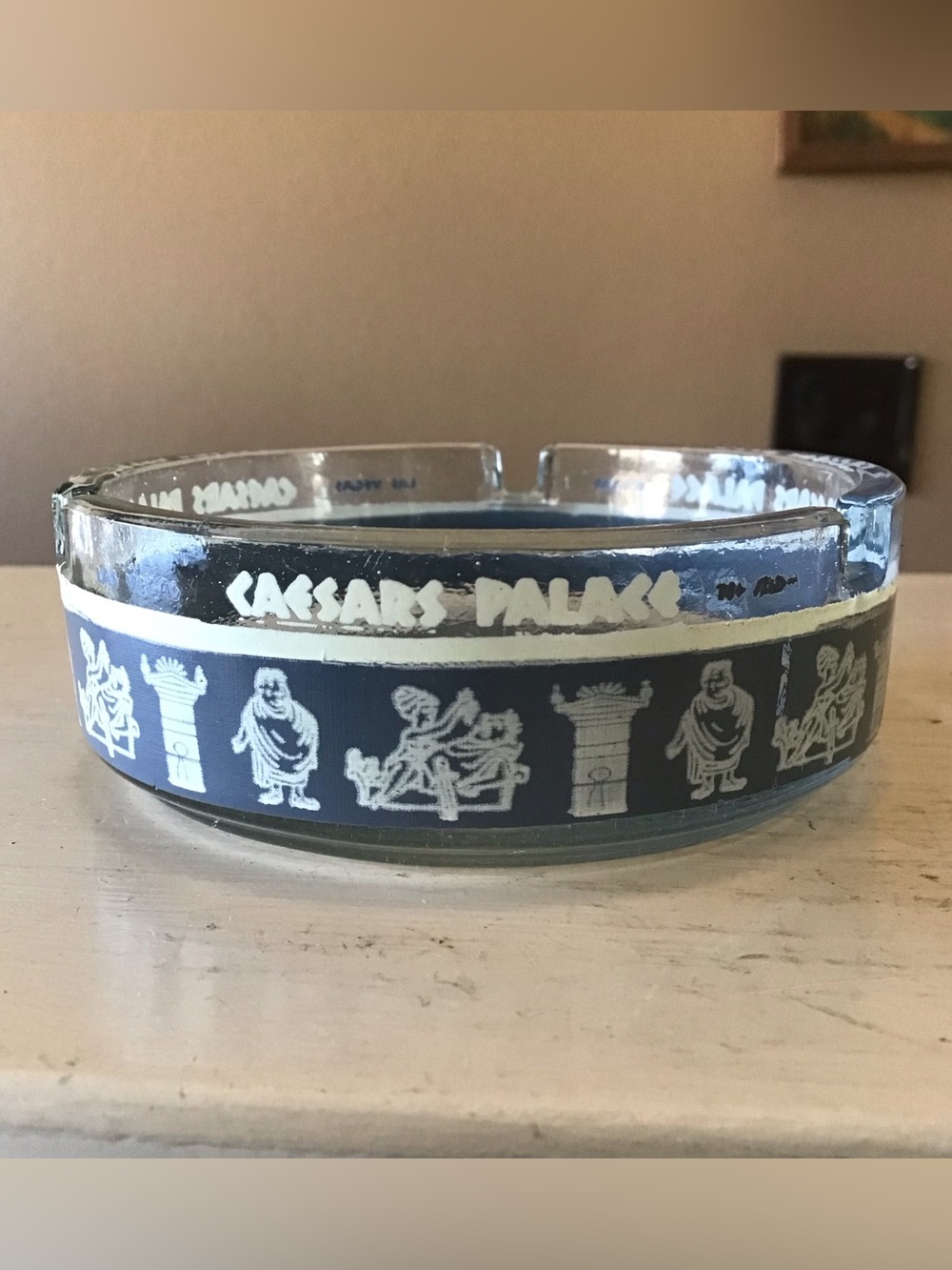 Vintage 1970s Caesars Palace Casino Las Vegas NV Casino Ashtray